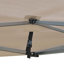 Tente 10 po x 15 pi à hauteur ajustable avec 4 parois latérales et protection contre les rayons UV-112885648
