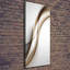 Brown Wave - Wrapped Canvas Print