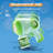 2Packs Bubble Guns with 4 Bottles Solution