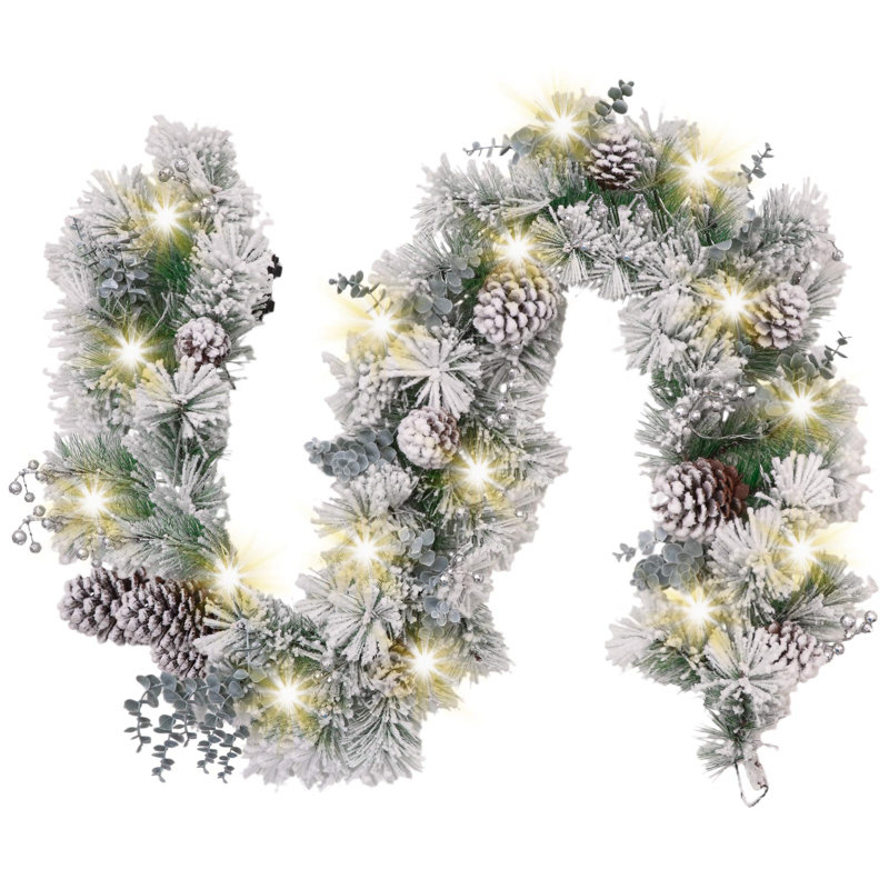 30cm Lighted Garland with Lights