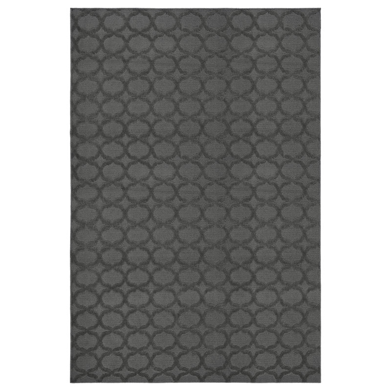 Tapis intérieur / extérieur en polypropylène tissé à la machine 12 pi x 15 pi Togut