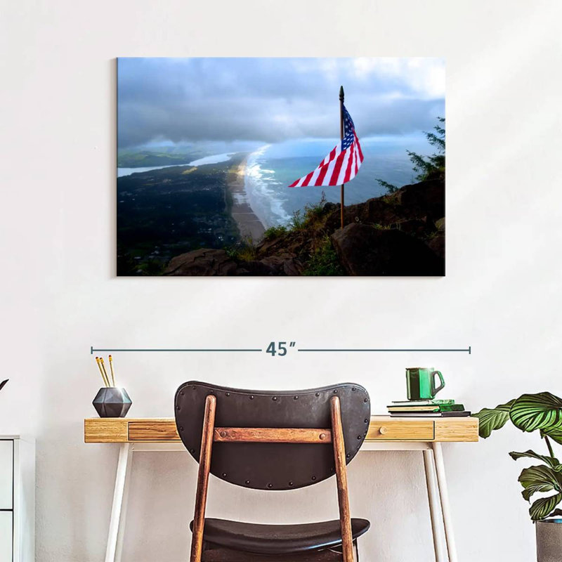 Drapeau des États-Unis Gillard Coastal Neahkahnie, H 26 po x l 39 po