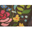 Tapis brun / vert en laine crocheté à la main Brooklington-22283498