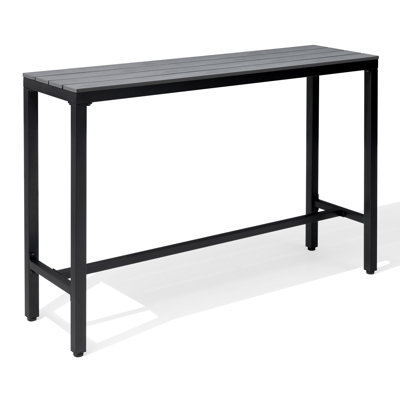 Arboleya Rectangular Iron Outdoor Bar Table