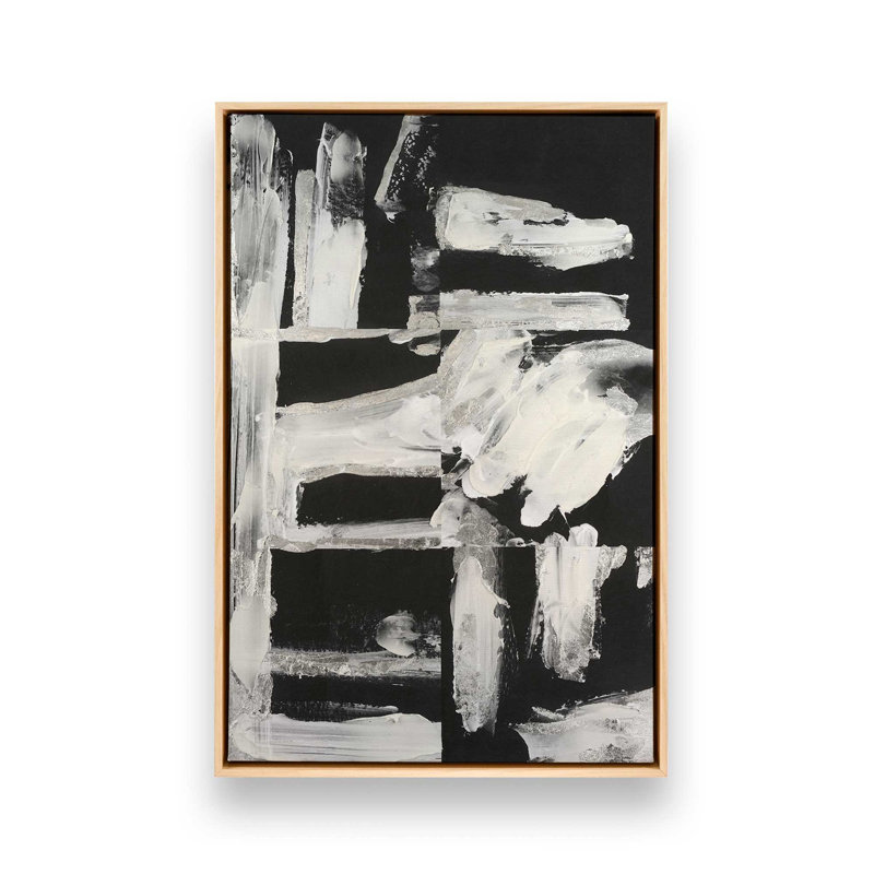 «Structural Dissonance I» par Melissa Wang, reproduction d'art sur toile, Tanné, H 12 po x l 8 po