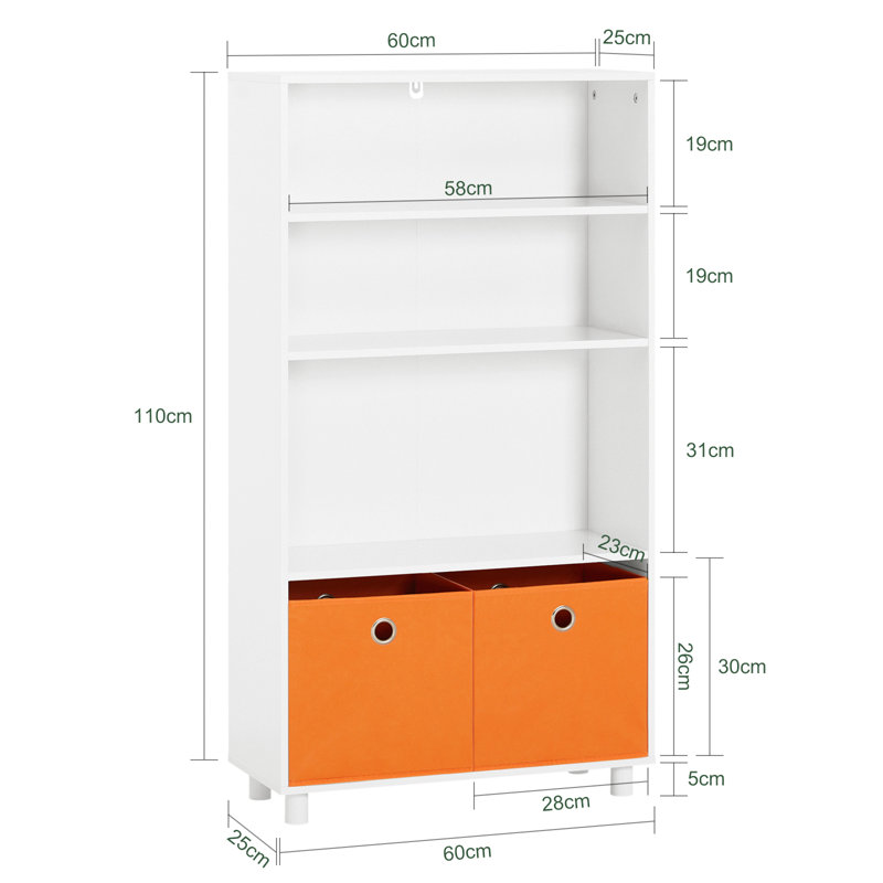 Hesse 110cm H X 60cm W Kids Book Display