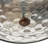 2-Light Farmhouse Hammer Glass Flush Ceiling Light
