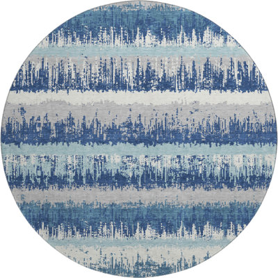 Premium Machine Washable Jahnke AMF1013 Stripes Rug