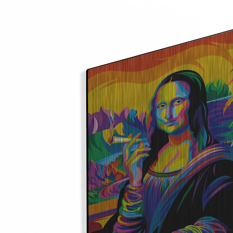 " Mona Lisa " by Bob Weer, 16" H x 12" W