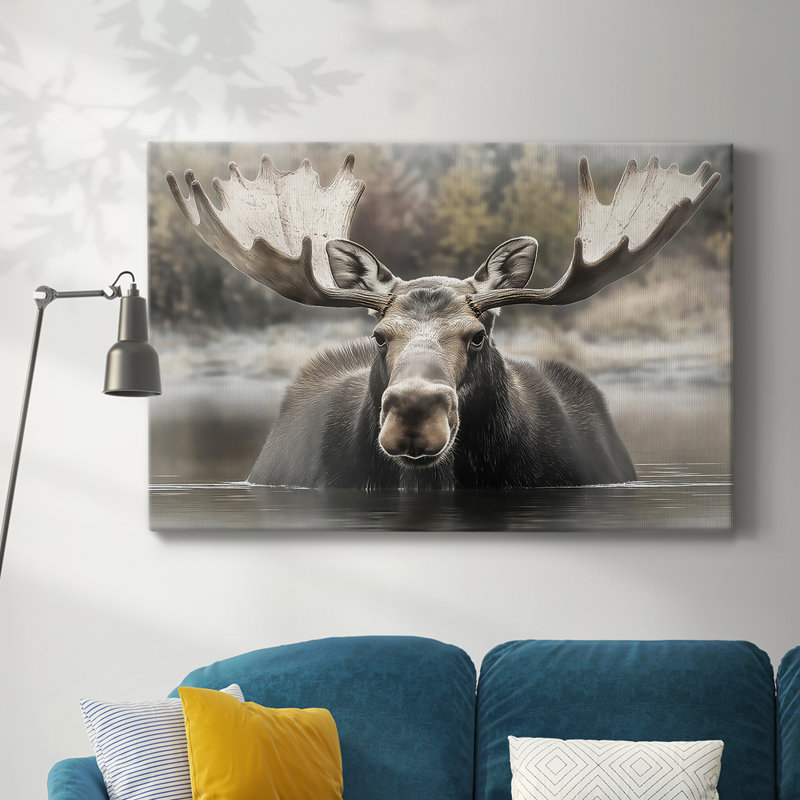 Série de paysages d'animaux CLxxxix, H 12 po x l 18 po