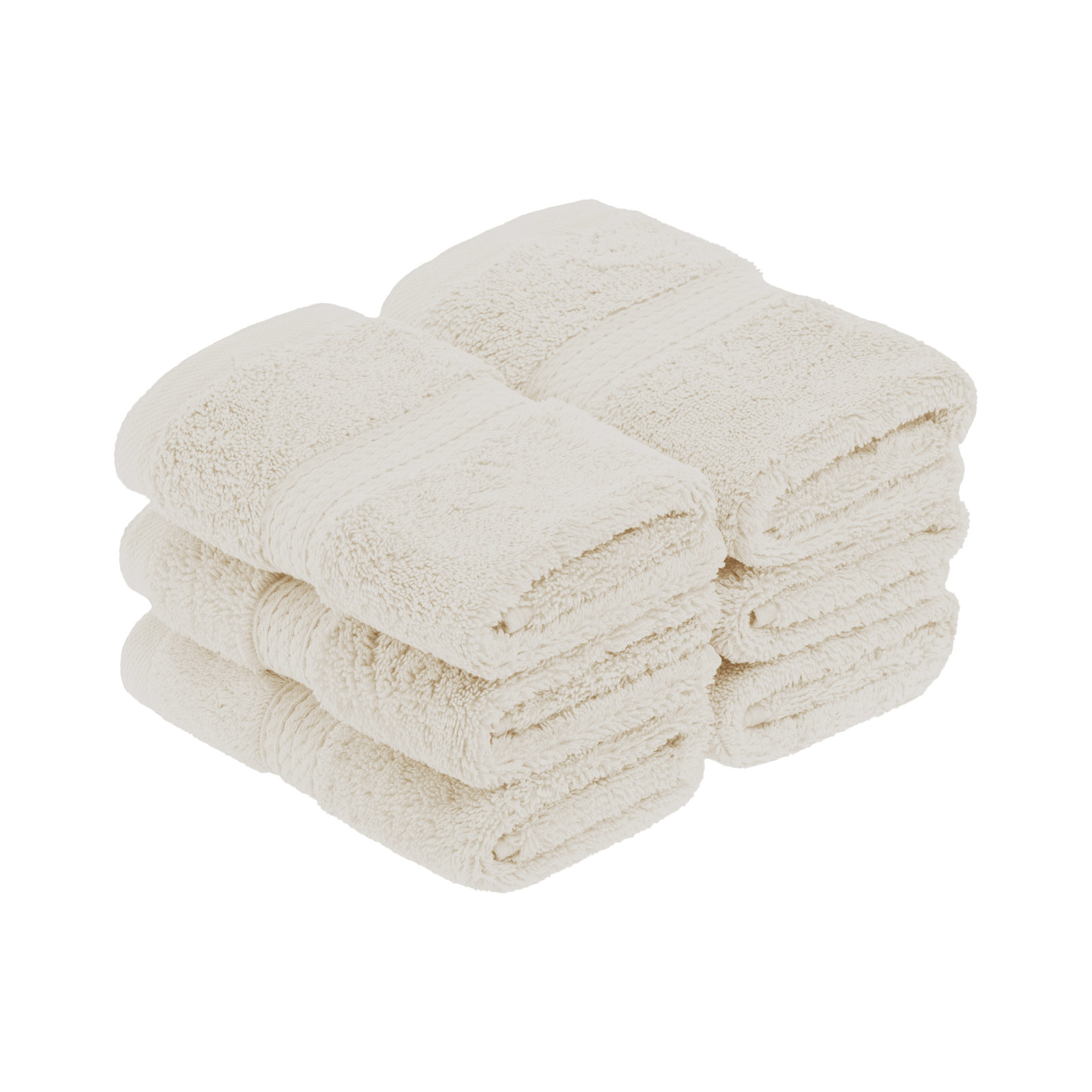 Egyptian Cotton Washcloth Set, Rust, Washcloth - 6 Pack