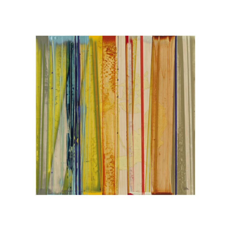 Fresh Air III Painting by Leila, Glass Coat, 36" H x 36" W