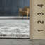 Tapis oriental gris en polypropylène tissé à la main Raghdah-1410136892