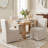 Ritney Upholstered Fabric Parsons Design Modern Traditional Dining Chair-1932817122