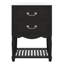 Meuble-lavabo 24 po avec lavabo, tiroirs et tablette ouverte-651288953