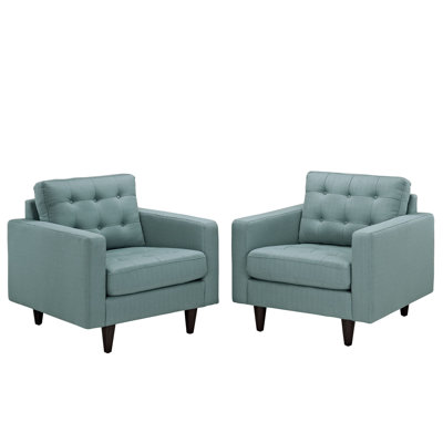 Fauteuils capitonnés Modway Empress