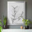«Charcoal Foliage I», reproduction d'art sur toile-2129683124-2129683123