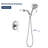 Volume Control Shower Faucet with Rough in-Valve-125590747