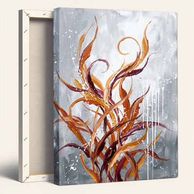 "Abstract Plant", reproduction d'art sur toile, ensemble de 1