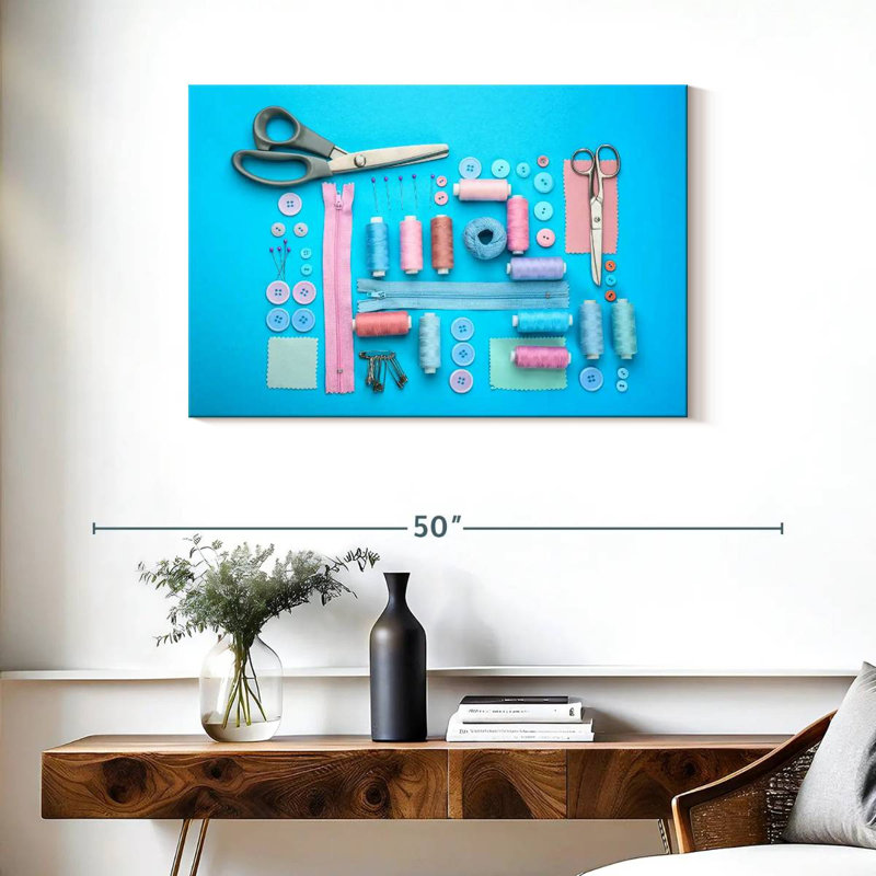 Outils de couture pastel Senne, H 24 po x l 36 po