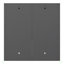 Armoire de rangement murale en métal avec porte verrouillable et 1 tablette 1 tiroir ouvert pour garage, entrepôt, assemblage requis
