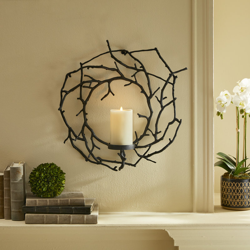 Shanita 22'' H Metal Wall Wall Sconce
