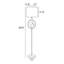 Lampe sur pied 62 po Rabecka