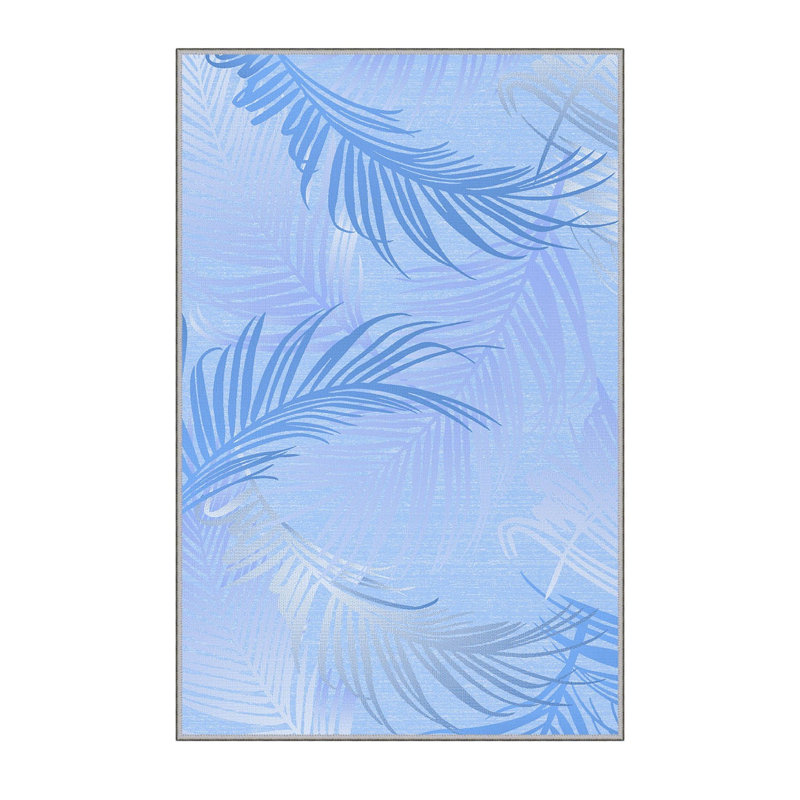 Antibacterial Hall Carpet, 3D Digital Printed, 3.3 x 9.8 Feet | 100% Polyester, 0.3 in Pile Height, PVC Non-Slip Underside | Machine Washable, Durable, Non-Slip Design for Modern Entryways & Living Spaces