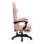 High Back Gaming Chair with Footrest