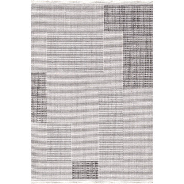 Ebern Designs Minuka Geometric Machine Woven 120x200 Area Rug | Wayfair ...