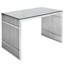 Bureau en acier inoxydable Gridiron