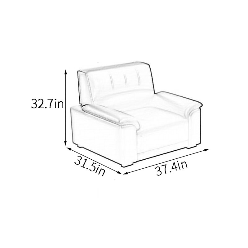 Chaise d'appoint simple, moderne, classique, confortable