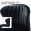 Euclid Modern Tufted Velvet Wingback Dining Chair-1685409175