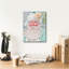 «Coastal Santa» par Ashley Bradley, art mural sur toile