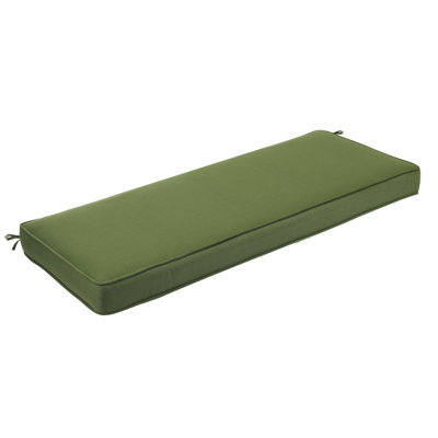 Lucy Eider & Ivory Outdoor 3" Bench Seat Cushion