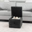 Repose-pieds rembourré avec rangement Cube Boucle-623452368