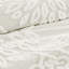Édredon 3 pièces très grand / très grand, coton chenille floral, coton de chambre, décor