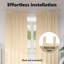 Curtains With Curtains 2 Pcs Polyester-780538667-780538664