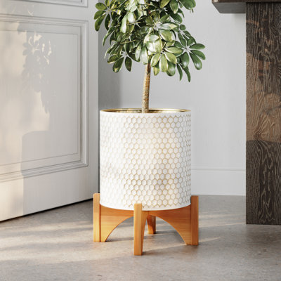 Pot en nid d'abeille Latoni