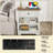 1 - Drawer Tray Monrovia With Storage and Built-In Outlets Sets-103077550