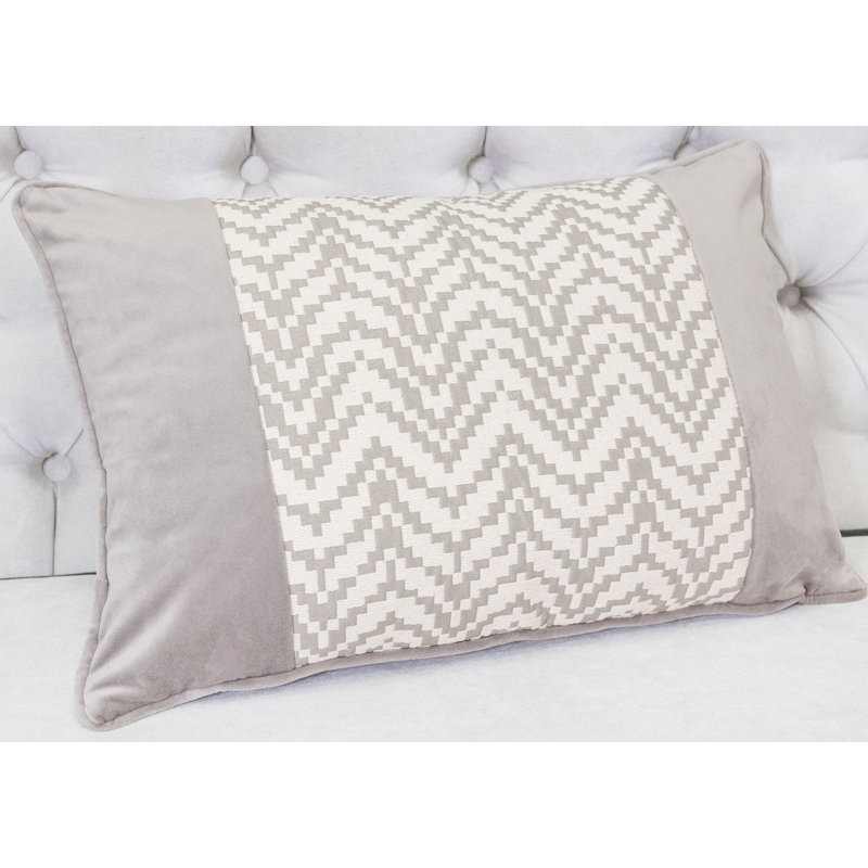 Housse et insert de coussin d'extérieur rectangulaire Deyanna, Brun clair