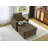 34" Modern Chenille Accent Chair With Side Table, Cup Holder, Usb Port, And Storage Ottoman-2106917572