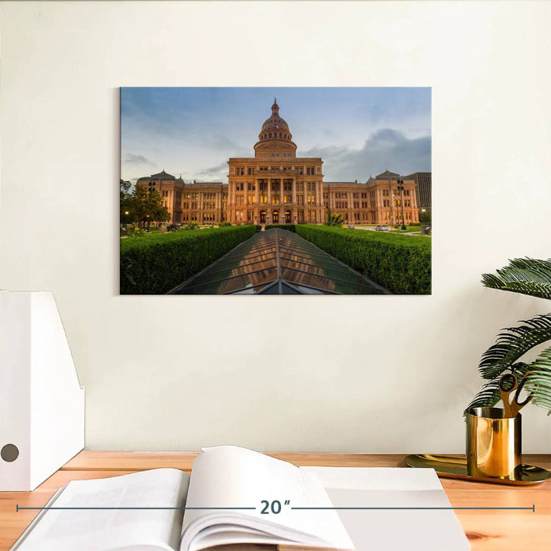 Kavia Austin, Texas Capitol, H 8 po x l 12 po
