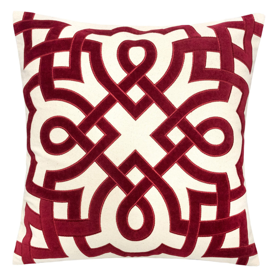  Outdoor Square Cotton Pillow Cover & Insert Homey Cozy 