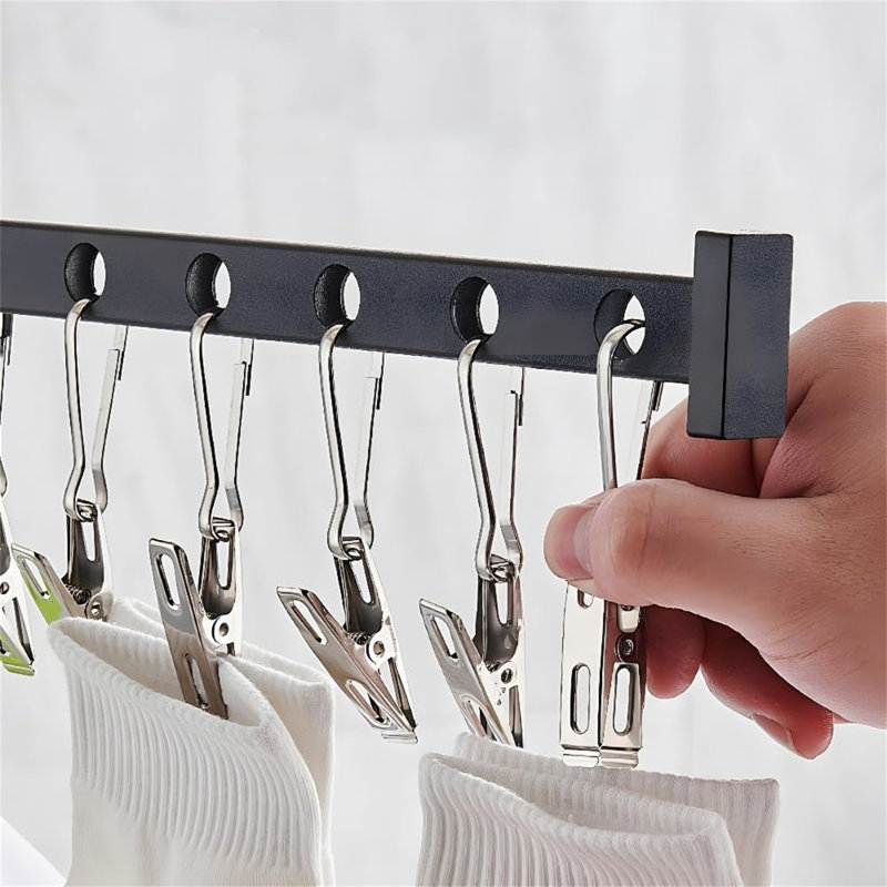 103.5cm Wall Mounted Clothes Rack