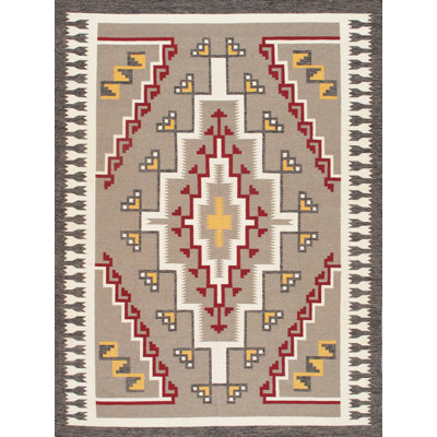 Tuscany Hand-Woven Mocha Wool Area Rug