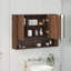 60mm W 78mm H Wall Mounted Required Medicine Cabinet Mirror-1194178967