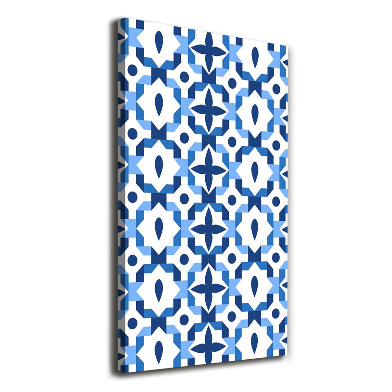 Geometric Background - Wrapped Canvas Print