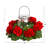 Geranium Candelabrum Arrangement