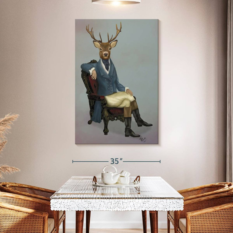 Brampt Distinguished Deer Full, 51" H x 34" W
